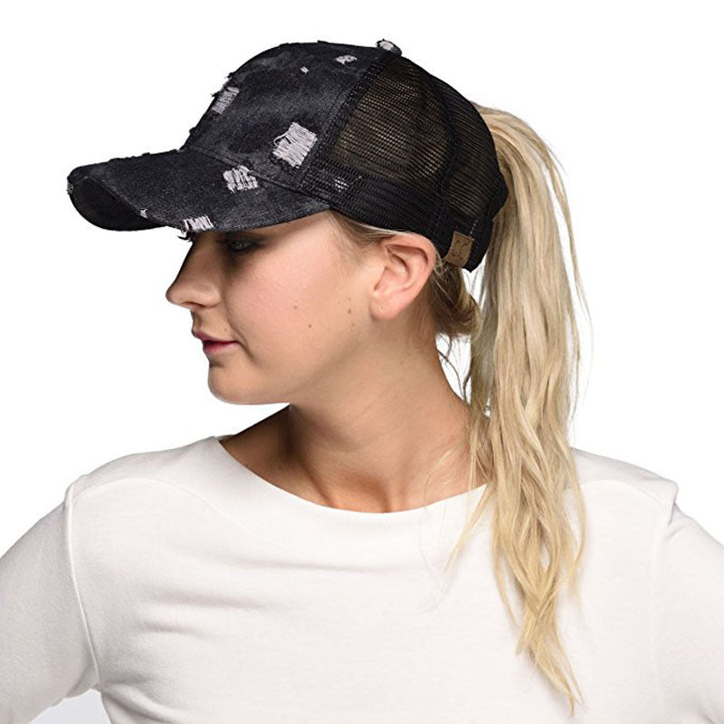 Wholesale Cotton Hole Cowboy Bat Baseball Cap